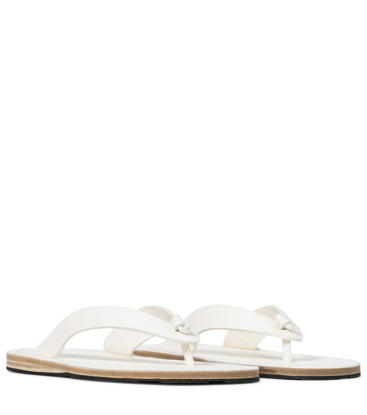 Photo: Jil Sander - Leather thong sandals