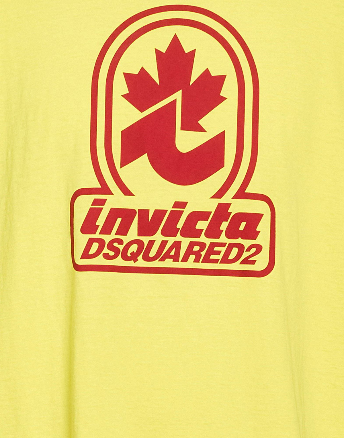 Dsquared2 Mens T-shirt in Yellow
