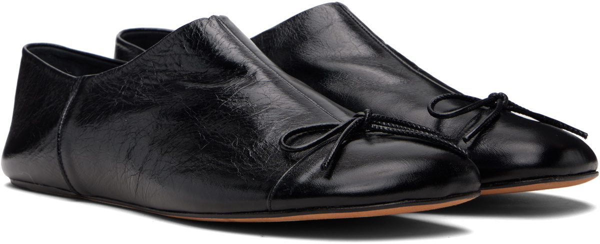 ABRA Black Babouch Ballerina Flats