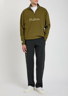 Malbon Performance Logo Stretch-nylon Trousers Black