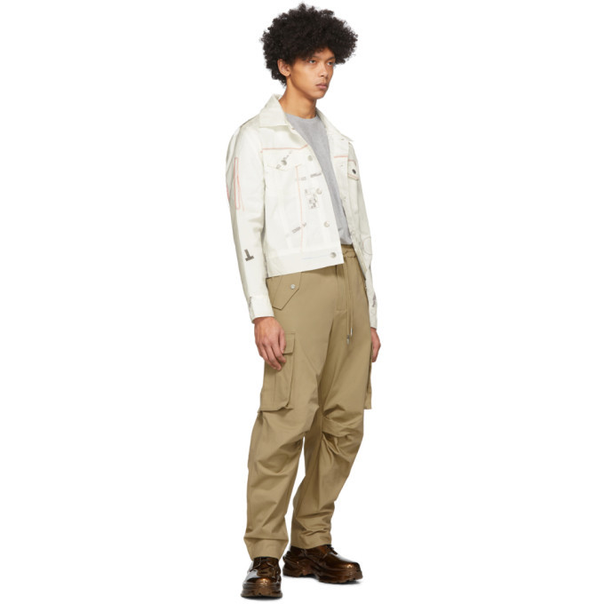 Feng Chen Wang Khaki Cargo Pants Feng Chen Wang