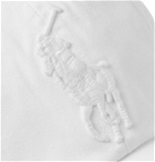 Polo Ralph Lauren - Logo-Embroidered Cotton-Twill Baseball Cap - White