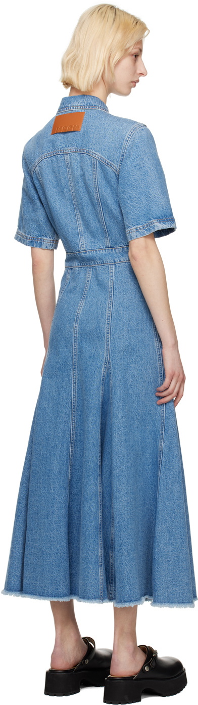 msgm denim dress COUNTRY GIRL: actress Satomi Ishihara in #MSGMPrefall18 look 3 blue denim dress w/ fringes, as lensed for #GingerMagazine now in stores # #MSGMJEANS #MSGM #MassimoGiorgetti