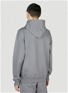 Helmut Lang - Spray Hooded Sweatshirt in Grey