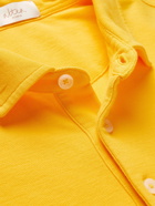 Altea - Greg Cotton-Piqué Polo Shirt - Yellow