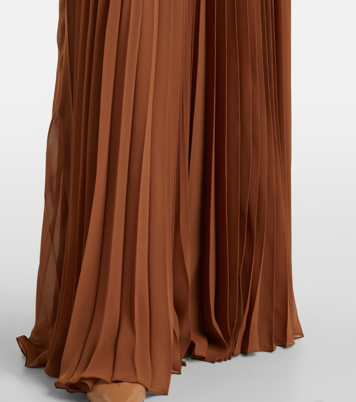 Ralph Lauren Collection Plissé maxi skirt