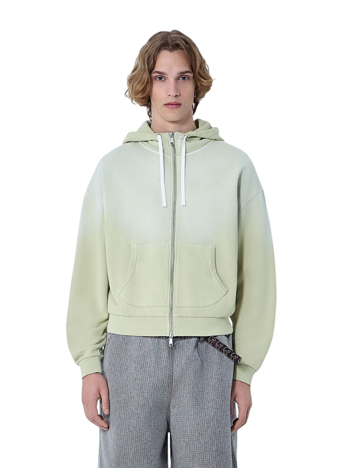 heaven by MARC JACOBS フルジップ パーカー ホワイト Pre-owned Heaven By Marc Jacobs Bladee Zip Hoodie In White | ModeSens