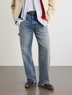 LOEWE - Flow Runner 2.0 Suede-Trimmed Shell Sneakers - Blue