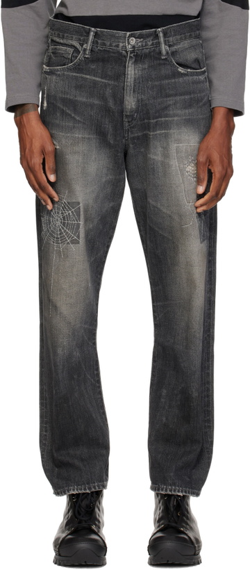 Photo: Neighborhood Gray DP Basic Indigo Jeans