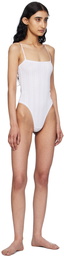 Cou Cou White 'The Bodysuit' Bodysuit