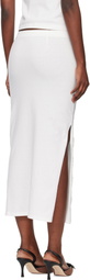 Conner Ives Mother of Pearl Paillette Maxi Skirt