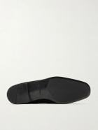 TOM FORD - Sean Suede Penny Loafers - Black