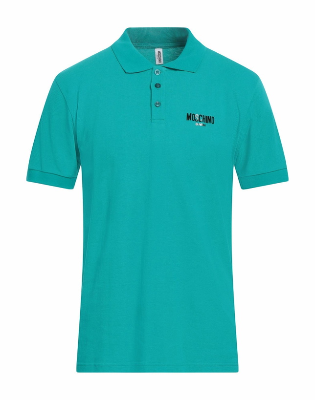 Photo: Moschino Mens Polo shirt Dark in Green