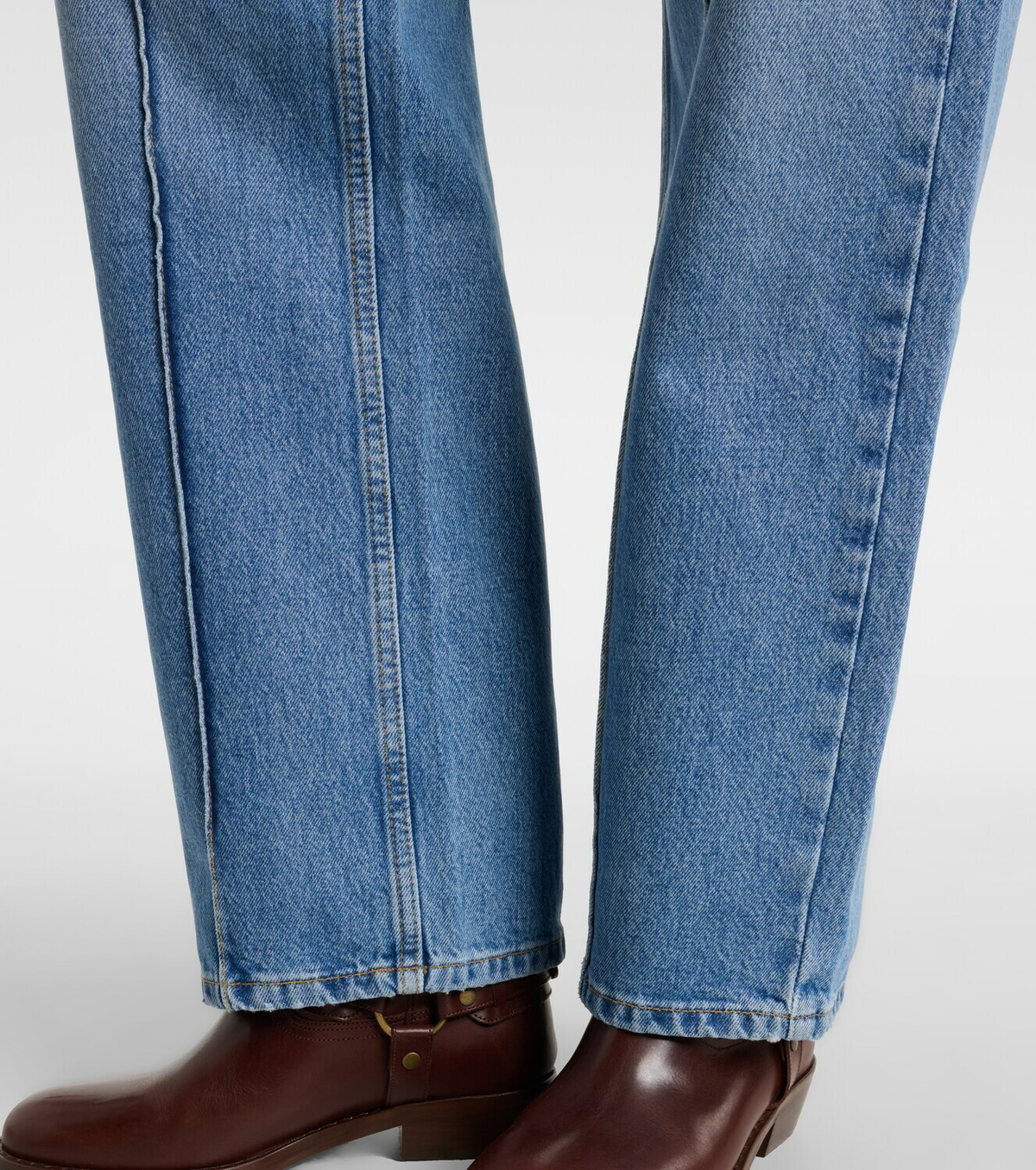 Isabel Marant Drolane high-rise straight jeans