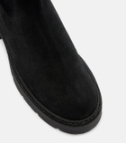 Rene Caovilla Embellished suede Chelsea boots