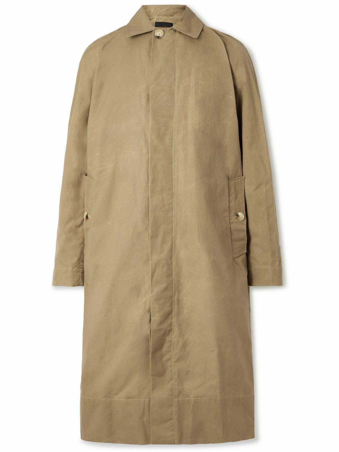 Simone Rocha - Crystal-Embellished Cotton-Gabardine Trench Coat - Brown