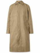 Simone Rocha - Crystal-Embellished Cotton-Gabardine Trench Coat - Brown