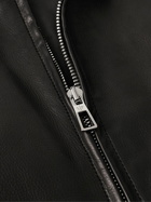 Loro Piana - Full-Grain Leather Blouson Jacket - Black
