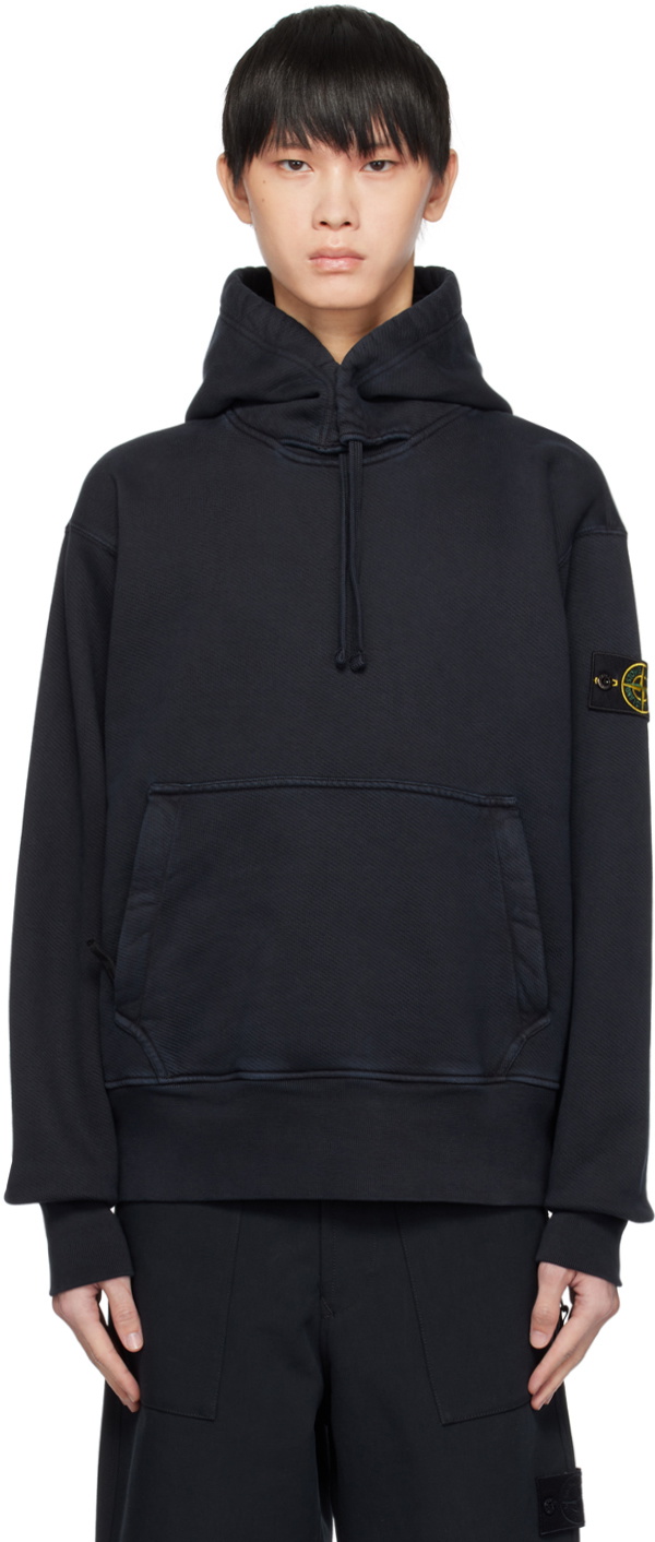 Stone Island Navy 66455 Hoodie Stone Island