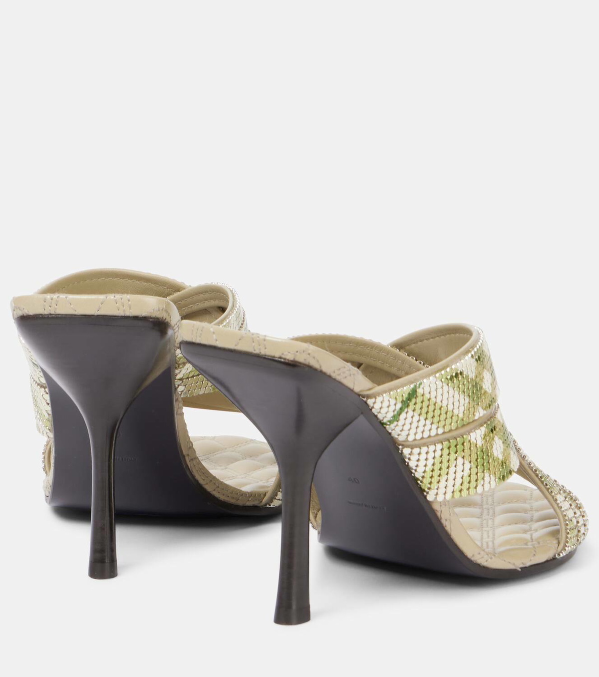Burberry Cabana 90 Burberry Check mules
