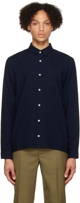 Photo: Séfr Navy Hampus Shirt