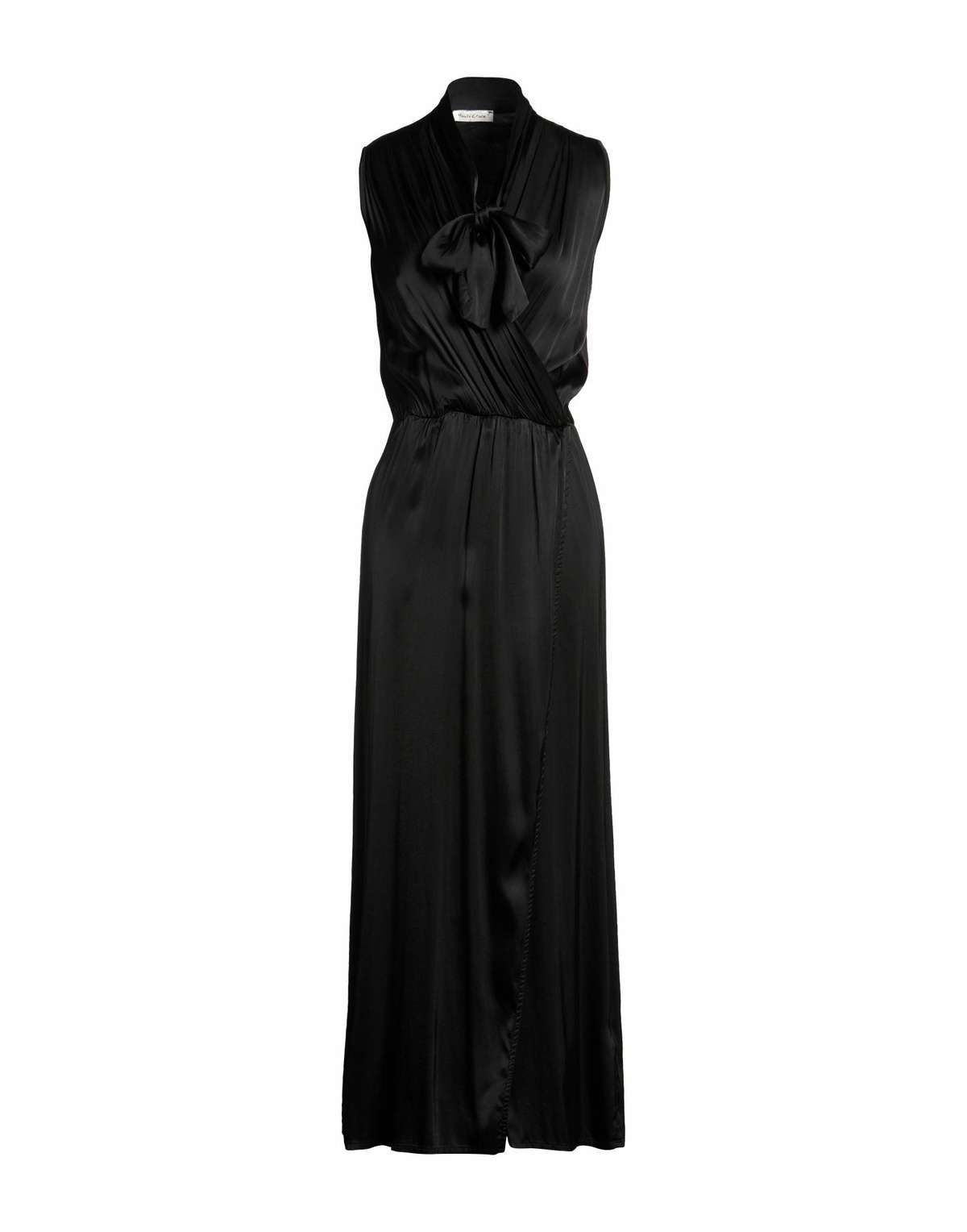Manila Grace Womens Maxi dress in Black