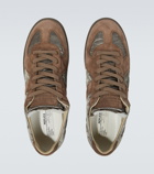 Maison Margiela - Replica suede-trimmed sneakers