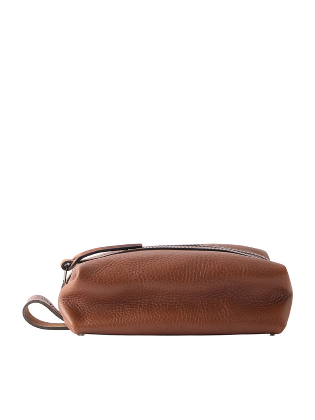 Photo: Bleu de Chauffe - Zazou Full-Grain Leather Wash Bag