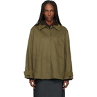Proenza Schouler Khaki Proenza Schouler White Label Angela Jacket