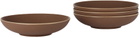 Lineage Ceramics Red Salad Bowl, 4 pcs