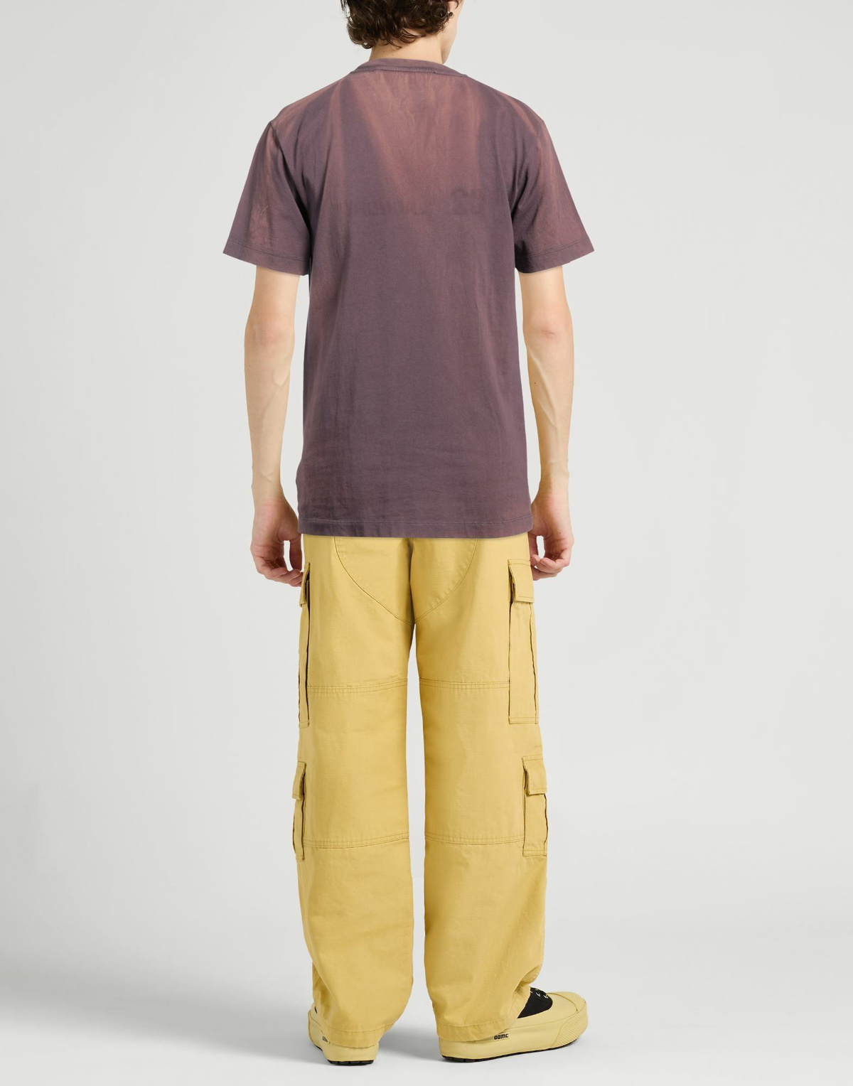 Off-white Mens T-shirt Plum