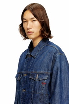 Diesel Trucker jacket in DNA denim - Denim Jackets - Unisex - Blue