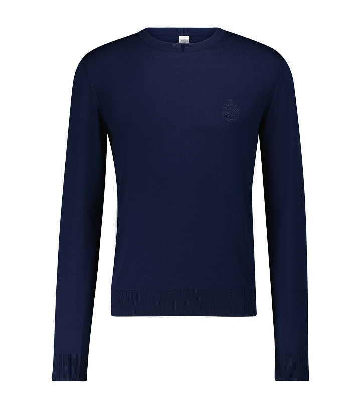 Photo: Berluti Wool sweater with embroidered crest