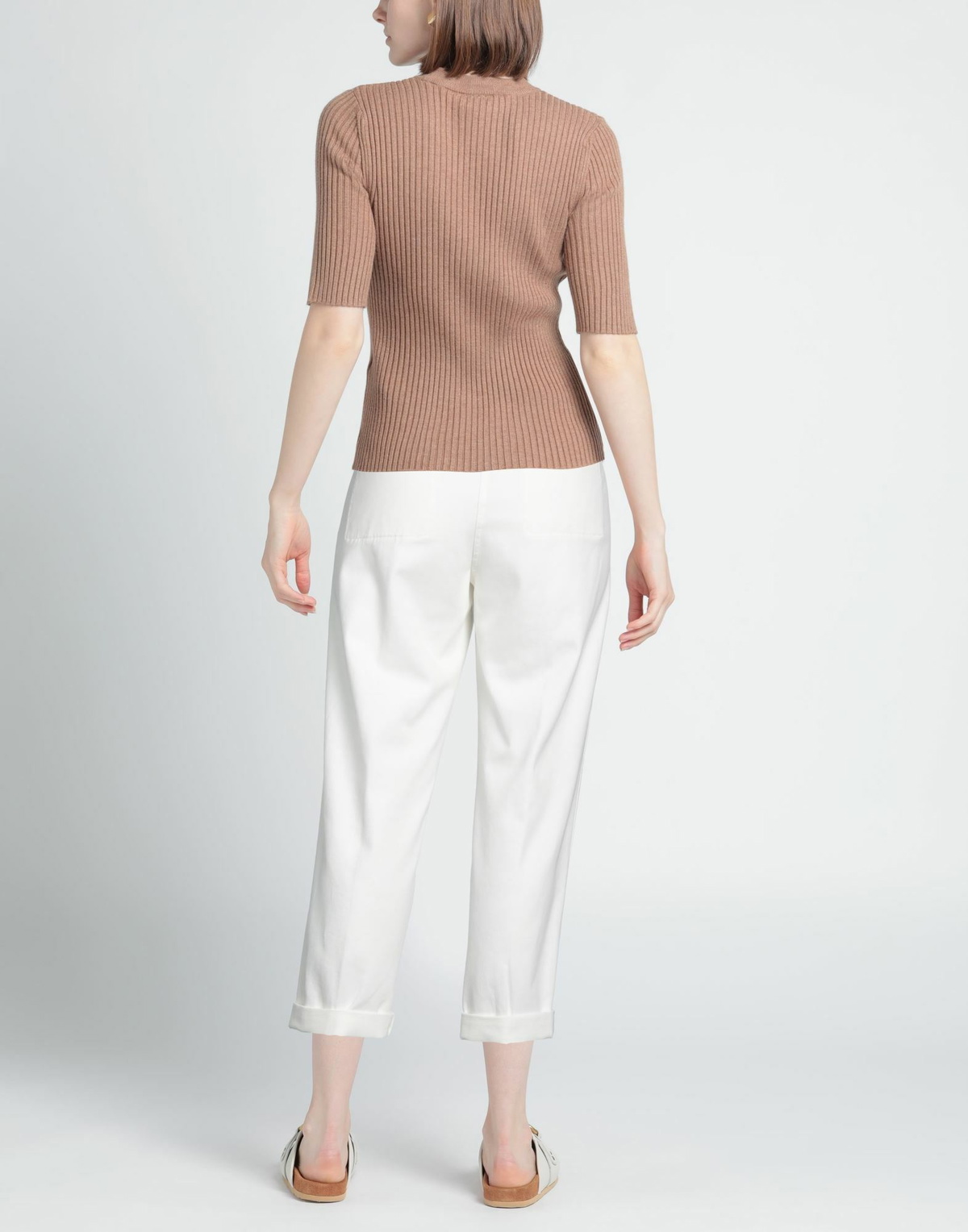 Peserico Womens Pants in White