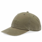 MM6 Maison Margiela Men's Number Logo Cap in Bus Green