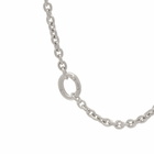 Tom Wood 17" Ada Chain Slim in Silver 