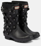 Noir Kei Ninomiya x Hunter chain-embellished rain boots