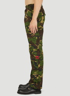 Camouflage Cargo Pants in Green