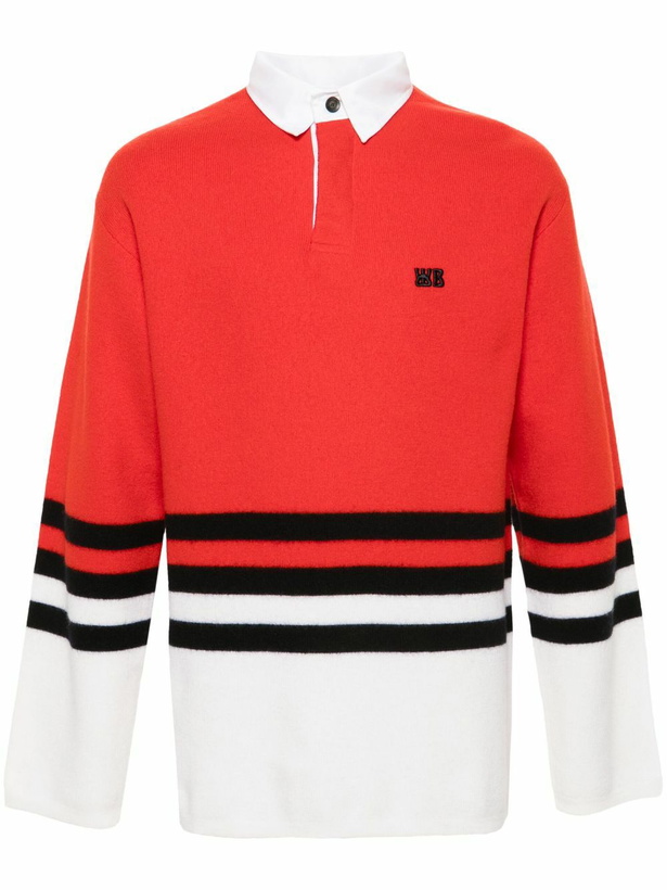 Photo: Wales Bonner Cypher Polo Sweater