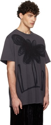 Collina Strada Gray Painted T-shirt