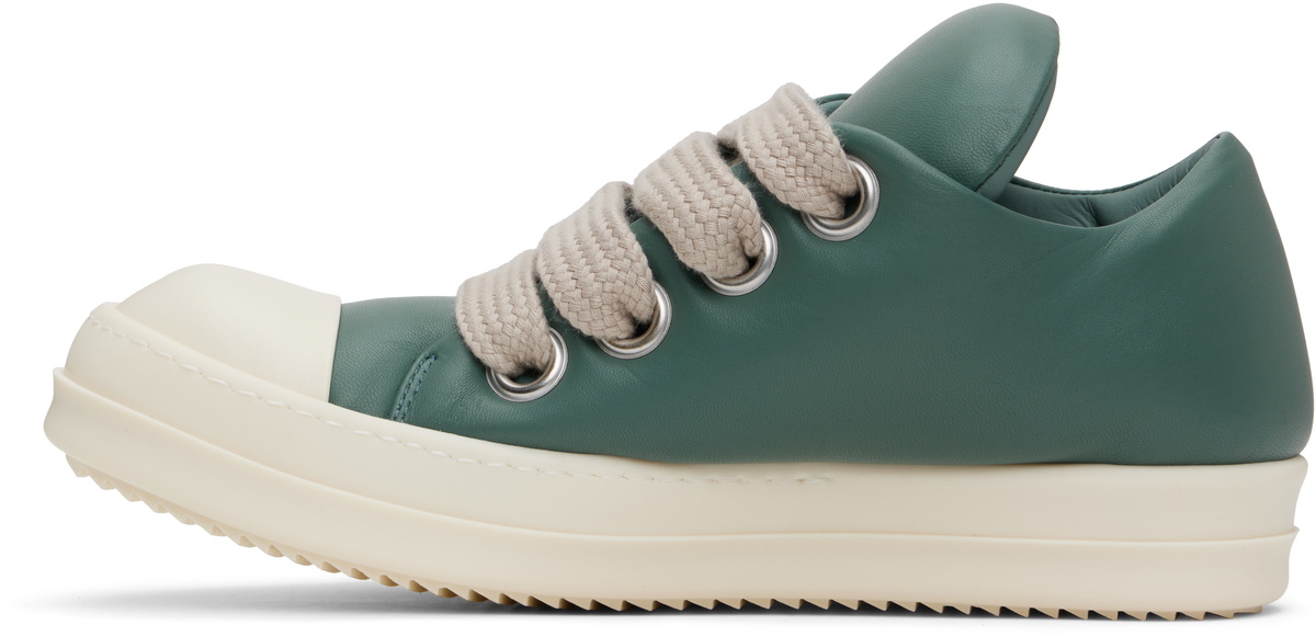 【トレンドカラー】RICKOWENS Hollywood Jumbolace スニーカー Green Hollywood Jumbolace Sneakers by Rick Owens on Sale