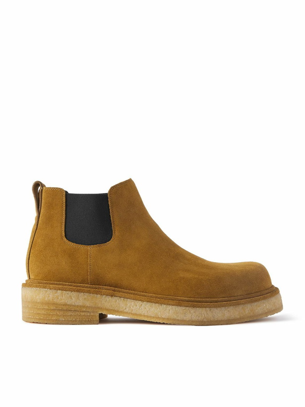 Photo: Bottega Veneta - Haddock Suede Chelsea Boots - Brown