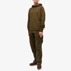 C.P. Company Men's Goggle Popover Hoody in Ivy Green