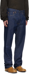 Levi's Navy 501 Original Fit Jeans