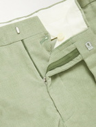 Richard James - Straight-Leg Cotton-Needlecord Suit Trousers - Green