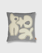 Ferm Living Figure Cushion Grey - Mens - Home Deco