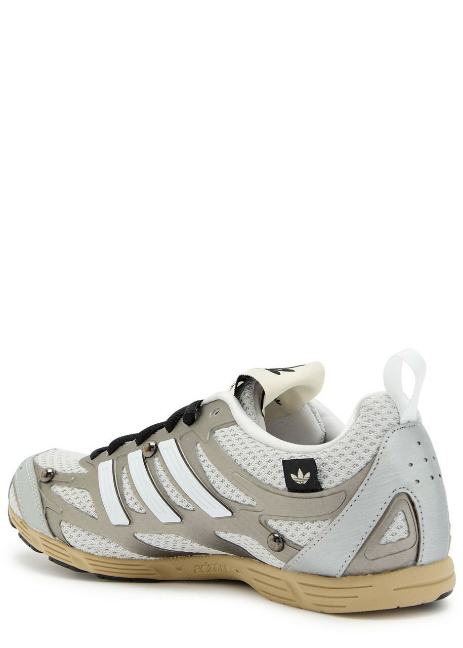 Adidas X Song For The Mute X Sftm Adizero Panelled Mesh Sneakers Silver