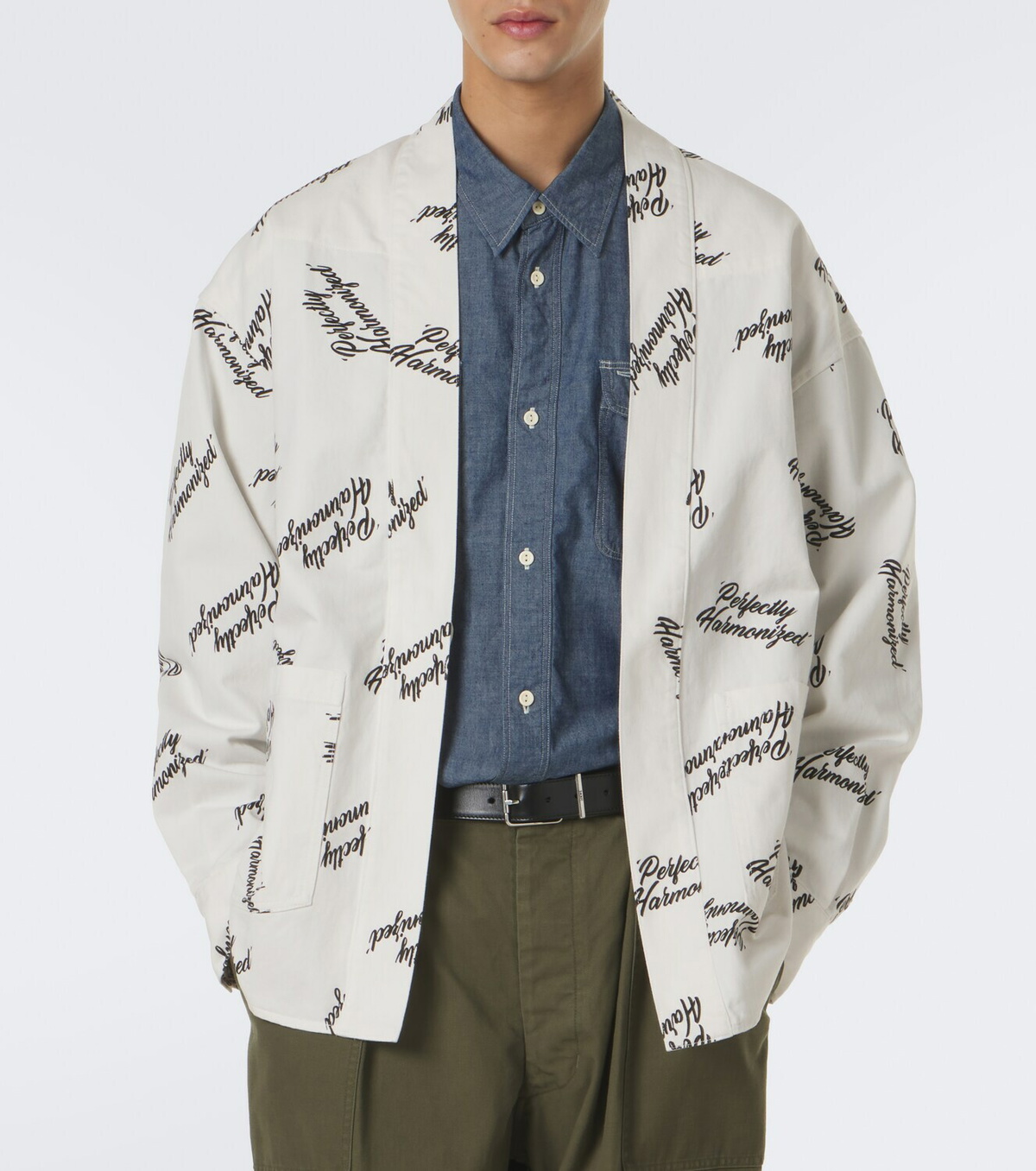 Visvim Lhamo printed cotton shirt