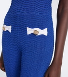 Retrofête Verene rib-knitted jumpsuit