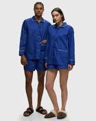 Hay Outline Pyjama L/S Shirt Blue - Mens - Sleep  & Loungewear